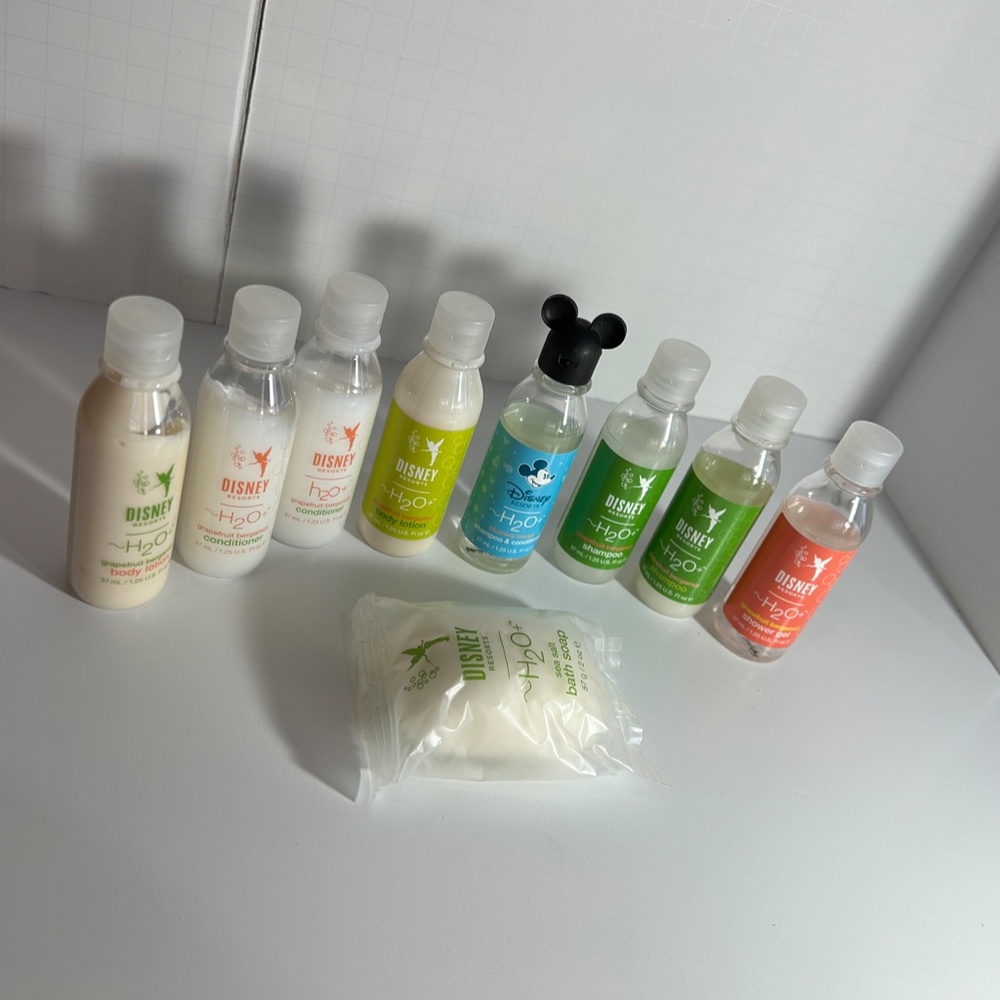 9 Disney Hotel Mini Toiletries. (Discontinued Mini’s) - Picture 2 of 2